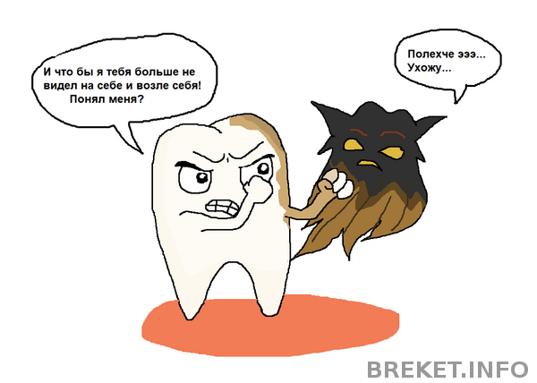 зуб против кариеса